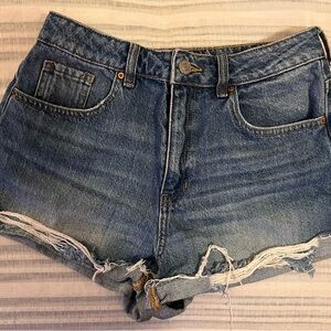 Pacsun Mom Distressed Denim Shorts